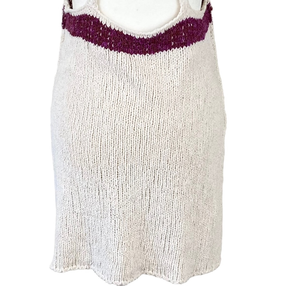 Free People Hold on Tunic in Ivory L
Sleeveless chunky knit 70s hippie - Picture 11 of 13